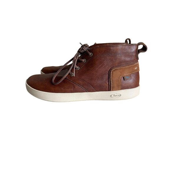 Chaco Men's Davis Mid Leather Boot Lace Up Round Toe US 10 - Picture 2 of 11